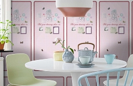 Обои 2695 фото в интерьере кухни превью