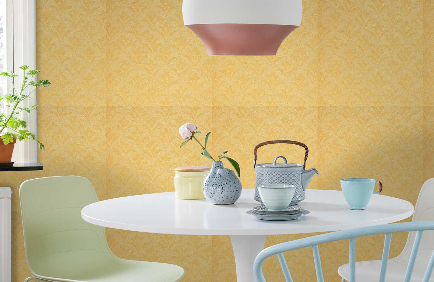 Обои 208033 фото в интерьере кухни Обои 208033 фото в интерьере кухни