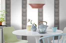 Обои MD901003 фото в интерьере кухни превью