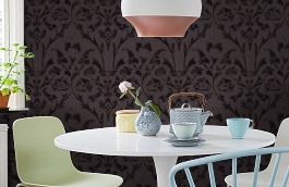 Обои 10303 фото в интерьере кухни превью