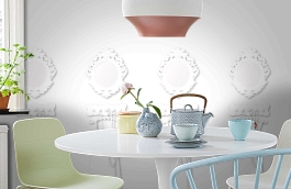 Обои P010901-2 фото в интерьере кухни превью