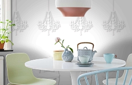 Обои P010902-2 фото в интерьере кухни превью