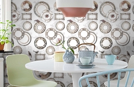 Обои P011001-2 фото в интерьере кухни превью