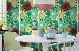 Обои P031202-2 фото в интерьере кухни превью