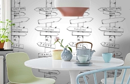 Обои P130201-2 фото в интерьере кухни превью