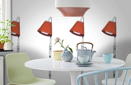 Обои P162602-2 фото в интерьере кухни превью