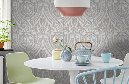 Обои 71107 фото в интерьере кухни превью