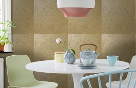 Обои OX242 фото в интерьере кухни превью