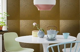 Обои OX244 фото в интерьере кухни превью