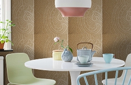 Обои DR 54 фото в интерьере кухни превью