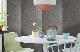 Обои DR 56 фото в интерьере кухни превью