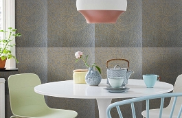 Обои DR 57 фото в интерьере кухни превью