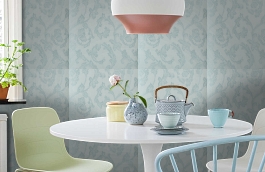 Обои 15RGM фото в интерьере кухни превью