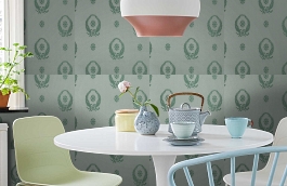 Обои VN-12E фото в интерьере кухни превью