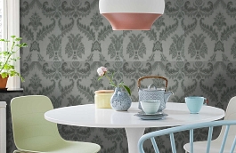 Обои VN-21D фото в интерьере кухни превью