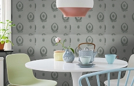 Обои VN-21E фото в интерьере кухни превью