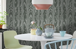 Обои VN-21M фото в интерьере кухни превью