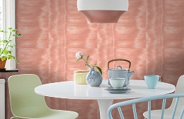 Обои 306-11 фото в интерьере кухни превью