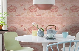 Обои 600-39 фото в интерьере кухни превью