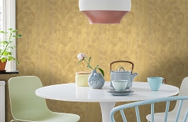 Обои 800 850-223 фото в интерьере кухни превью