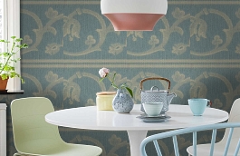 Обои 800 850-329 фото в интерьере кухни превью