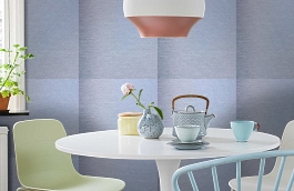 Обои 9100 U3 фото в интерьере кухни превью