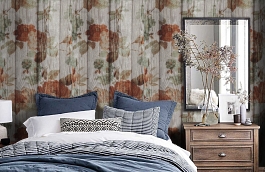 Обои 54177-2 фото в интерьере спальни превью