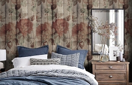 Обои 54177-3 фото в интерьере спальни превью