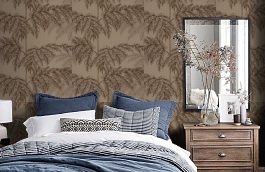 Обои 54190-6 фото в интерьере спальни превью