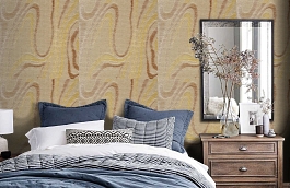 Обои 12 VNS-A фото в интерьере спальни превью