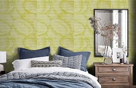 Обои 13 VNS-F фото в интерьере спальни превью