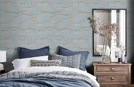 Обои 17 VNS-E фото в интерьере спальни превью