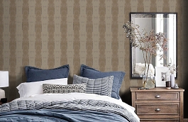 Обои 31CN-R фото в интерьере спальни превью