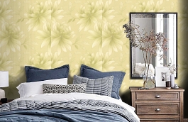 Обои 95408-3 фото в интерьере спальни превью