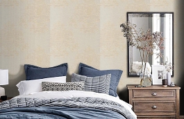 Обои PMA-10A фото в интерьере спальни превью