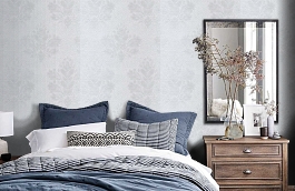 Обои PMA-13G фото в интерьере спальни превью