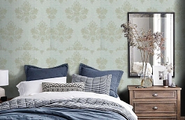 Обои PMA-3G фото в интерьере спальни превью