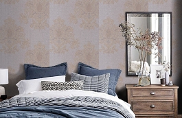 Обои PMA-4A фото в интерьере спальни превью