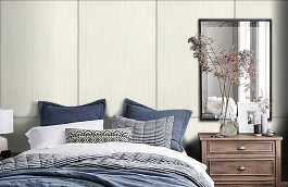 Обои Woburn 2405 фото в интерьере спальни превью