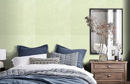 Обои 6010 фото в интерьере спальни превью