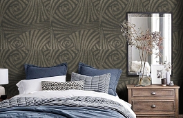 Обои 60101 фото в интерьере спальни превью