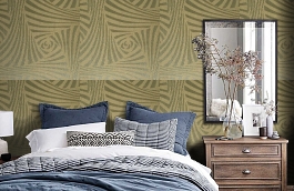 Обои 60305 фото в интерьере спальни превью