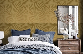 Обои 60311 фото в интерьере спальни превью