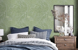 Обои 6060 фото в интерьере спальни превью