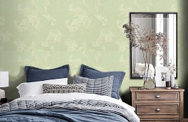 Обои 6107 фото в интерьере спальни превью