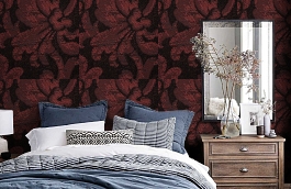 Обои 6427 фото в интерьере спальни превью