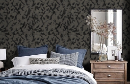 Обои 6438 фото в интерьере спальни превью