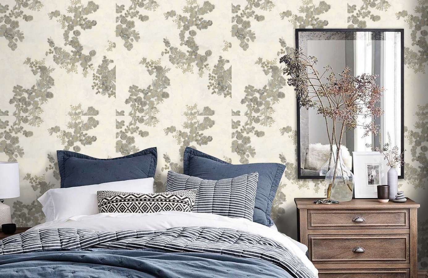 Обои 81529 фото в интерьере спальни