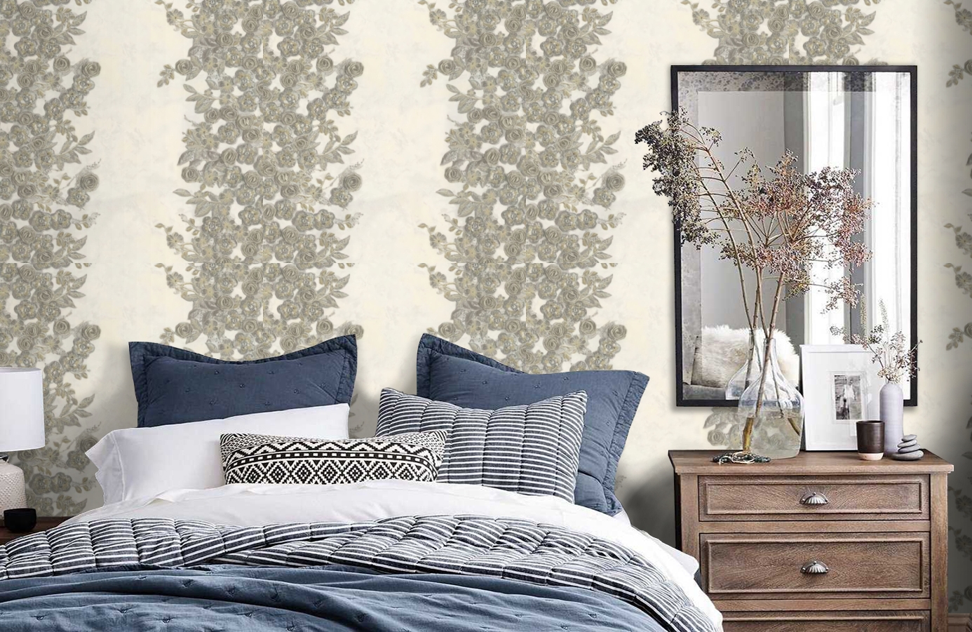 Обои 81563 фото в интерьере спальни