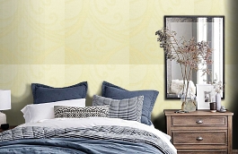 Обои 8434 фото в интерьере спальни превью